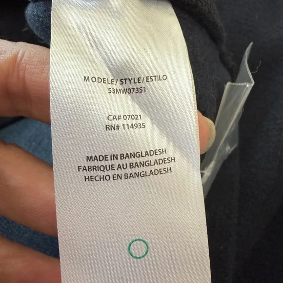 RDI Navy Button-Front Shirt Jacket - Picture 5 of 5